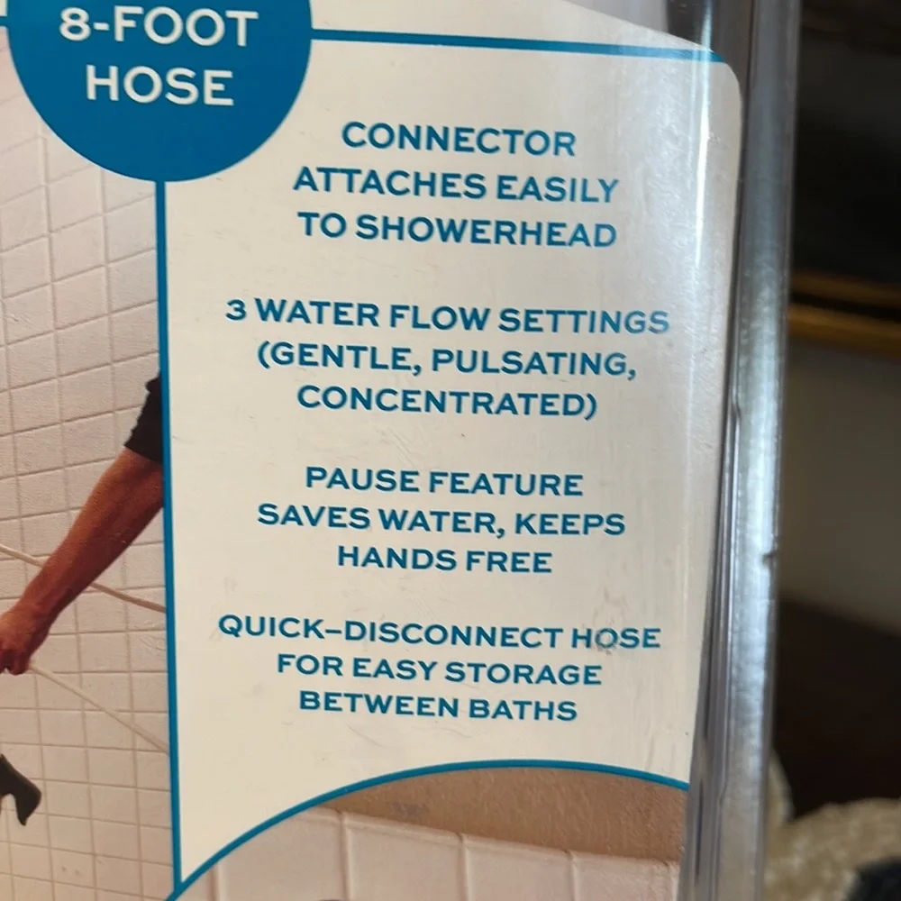 Well & Good 3-Way Pet Shower Sprayer NEW